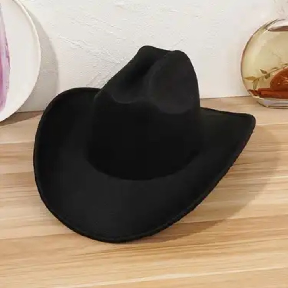 Solid Color Western Cowboy Hat
Simple Casual Unisex Fedoras - ...